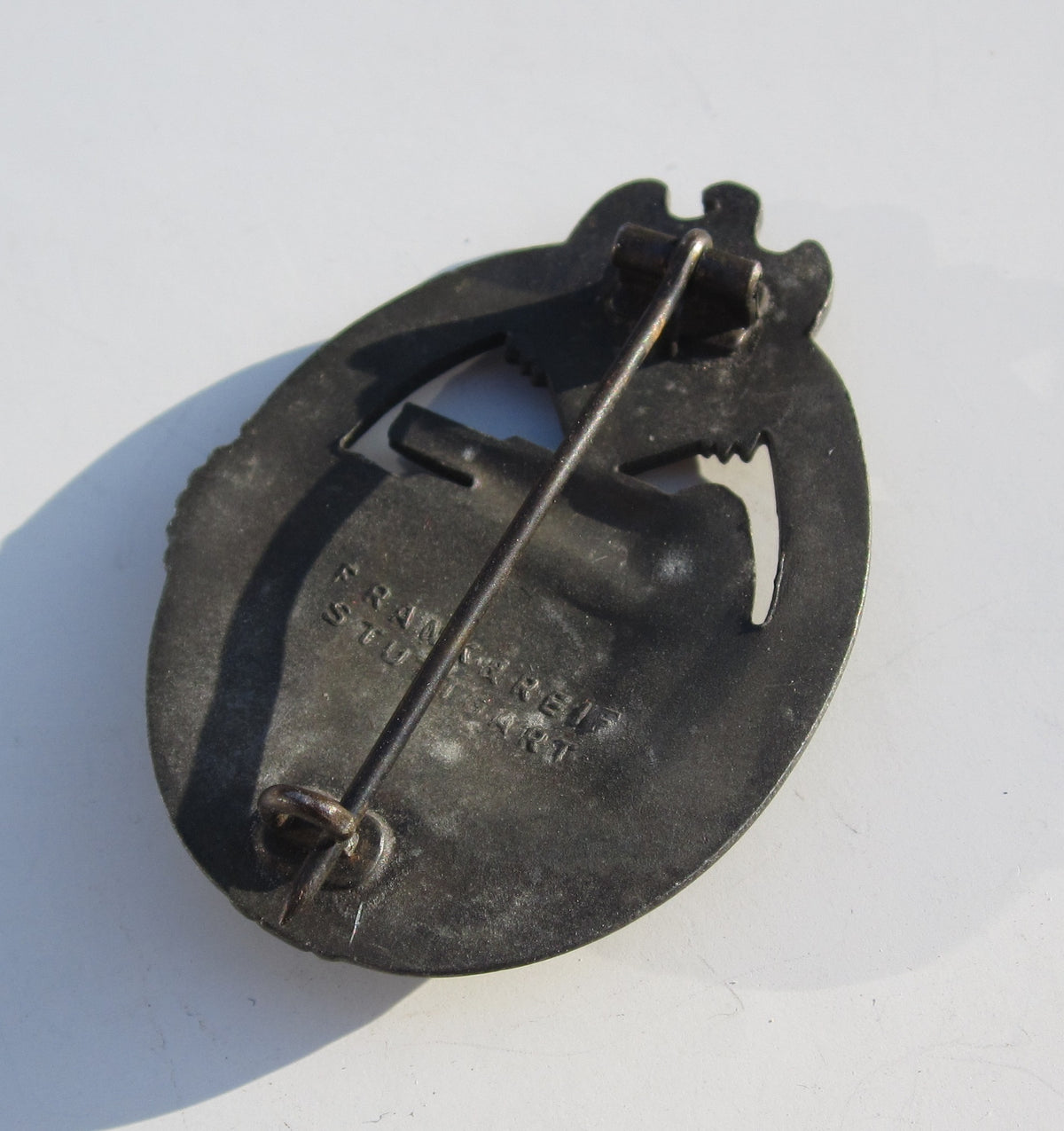 Panzerkampfabzeichen in Bronze Hersteller: Reiff