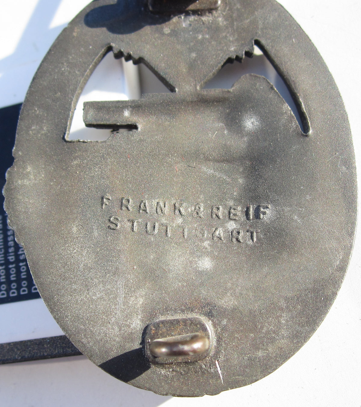 Panzerkampfabzeichen in Bronze Hersteller: Reiff