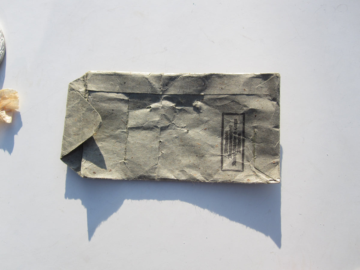 Verwundetenabzeichen 1939 in Silber in Verleihungstüte Hersteller &quot;100&quot; Mint Condition