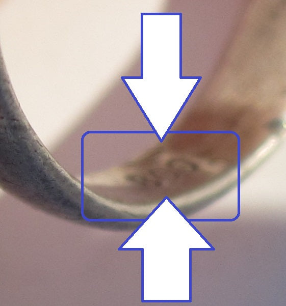 patriotischer Fingerring Silberring 1914 - 1917 Patriotika BAYERN