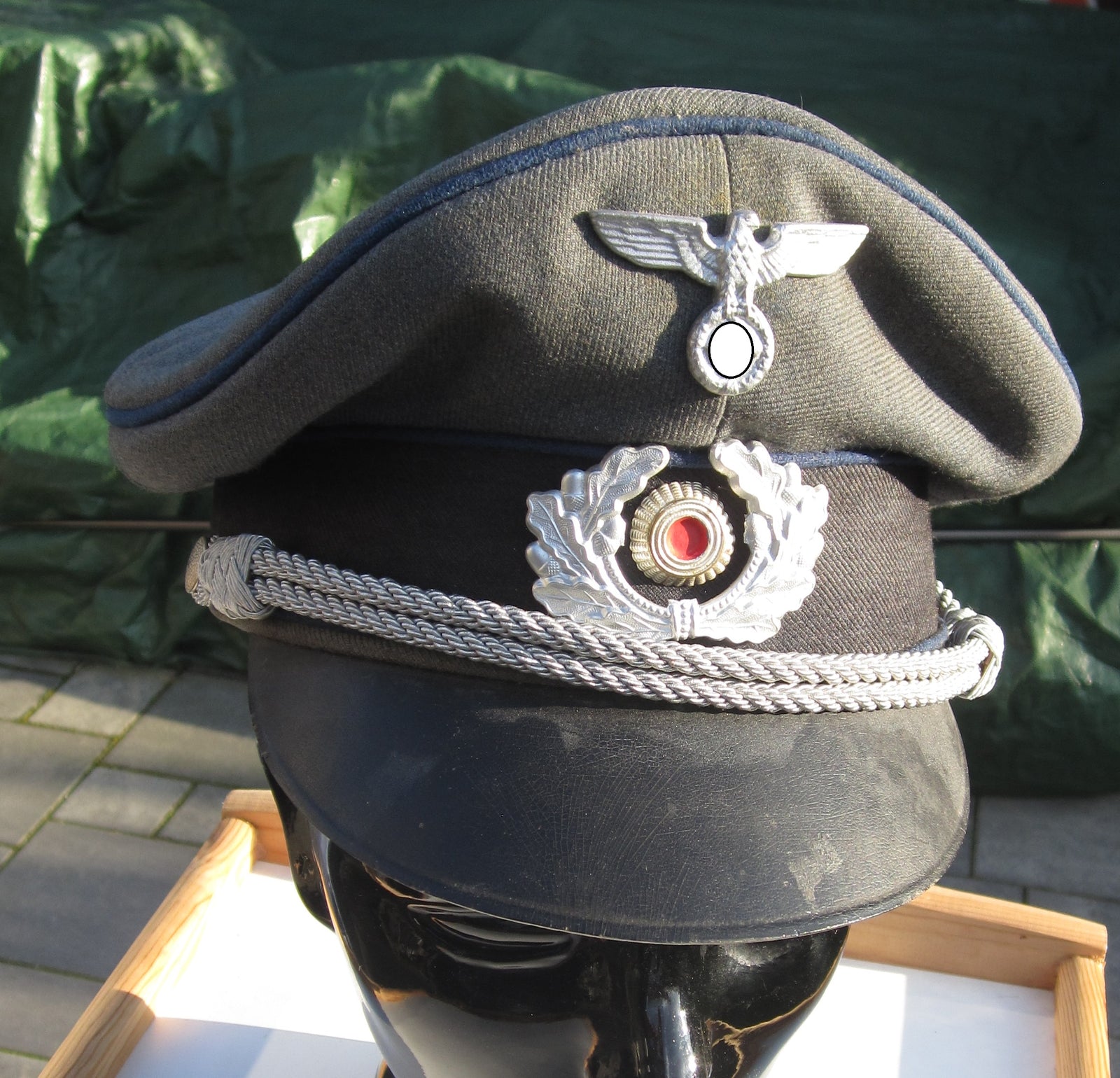 Schirmmütze  Wehrmacht Reenactement