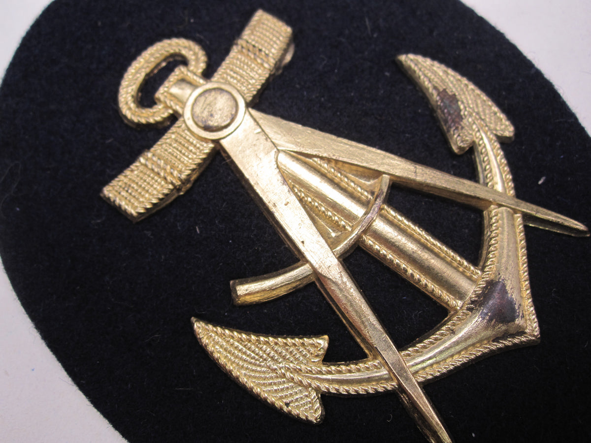 H.W.   -  -   ORIGINAL Tätigkeitsabzeichen Zimmermanns  Maat