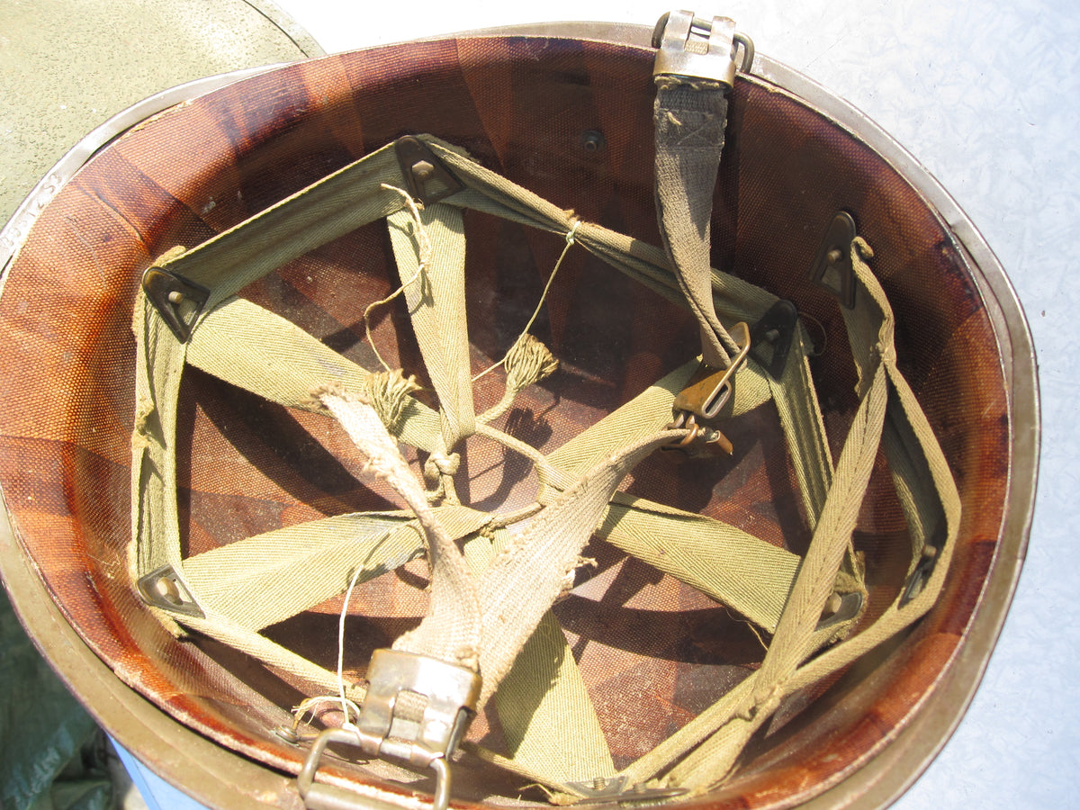 Originaler US - Stahlhelm M1 Army oder Niederlande 1953 NATO