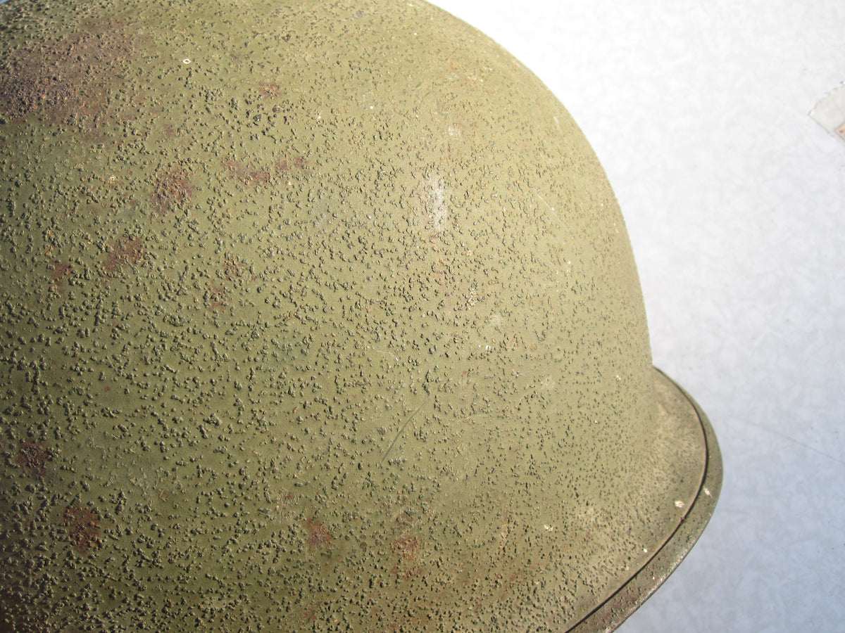 Originaler  US - Rauhtarnlackierung  Stahlhelm M1 Army Vietnam 2.Weltkrieg