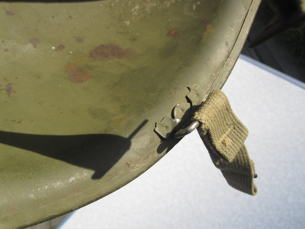 Originaler  US - Rauhtarnlackierung  Stahlhelm M1 Army Vietnam 2.Weltkrieg