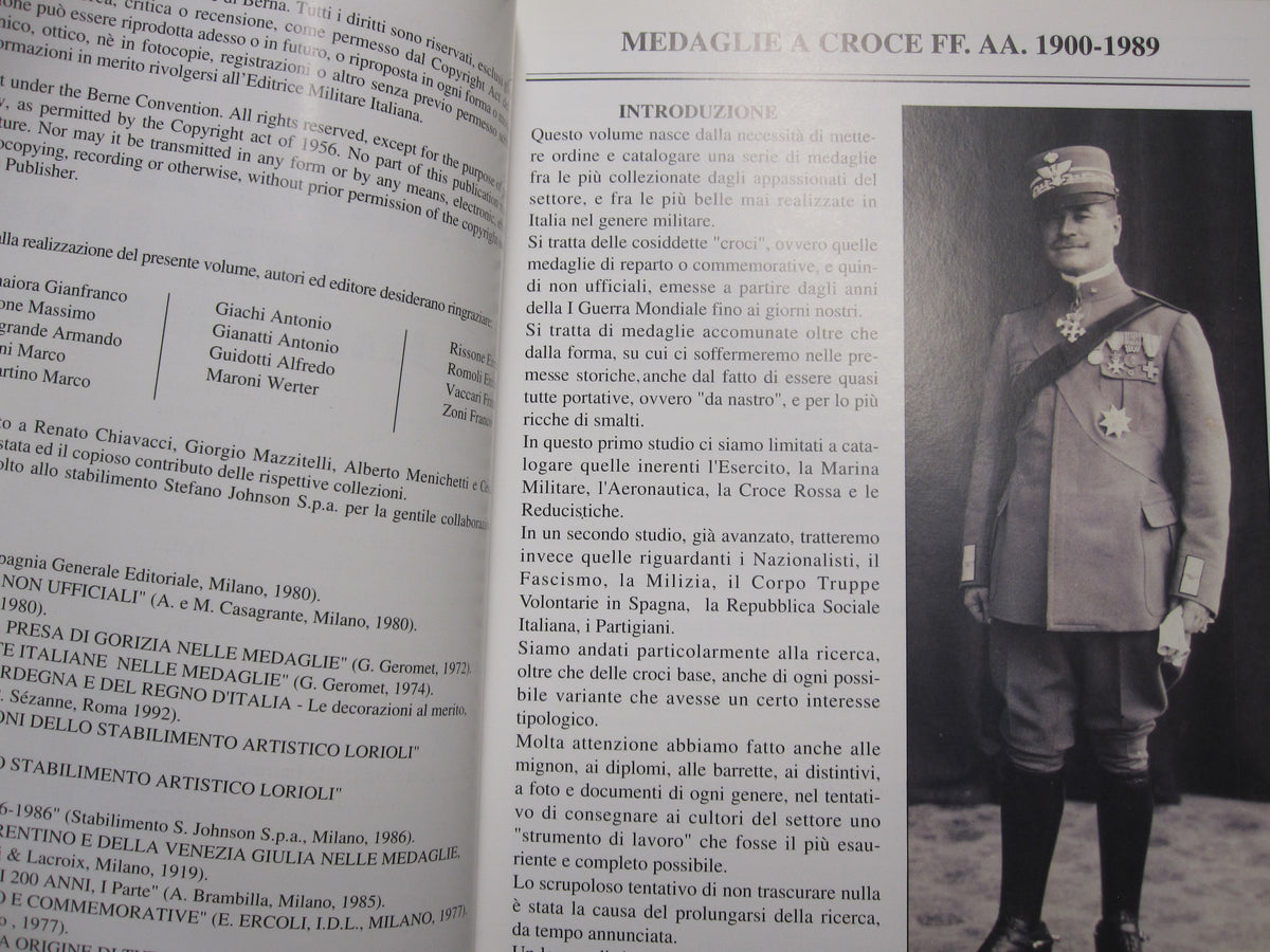 Buch Ordenskatalog der italienischen Auszeichnungen Orden Ehrenzeichen