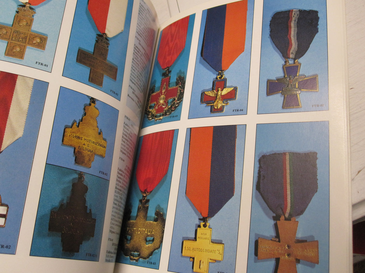 Buch Ordenskatalog der italienischen Auszeichnungen Orden Ehrenzeichen