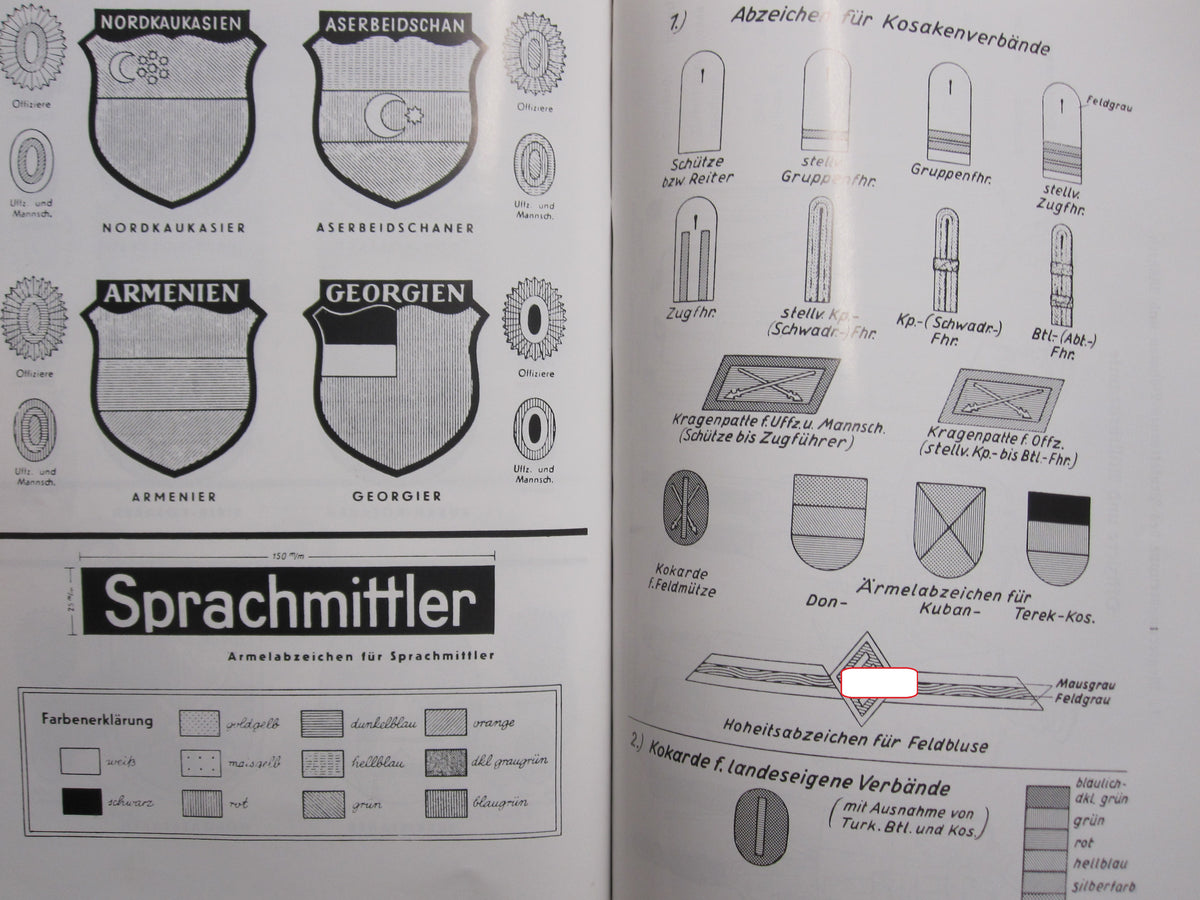 Buch  Deutsche Uniformabzeichen 1900 bis 1945