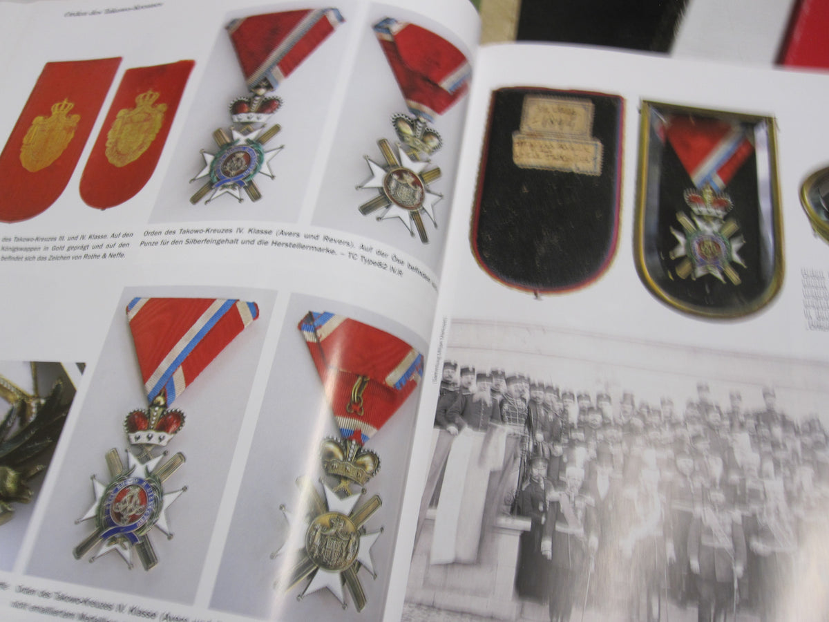 Buch Serbische und jugoslawische Orden und Ehrenzeichen von 1859 bis 1941