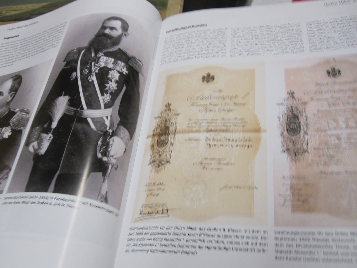 Buch Serbische und jugoslawische Orden und Ehrenzeichen von 1859 bis 1941