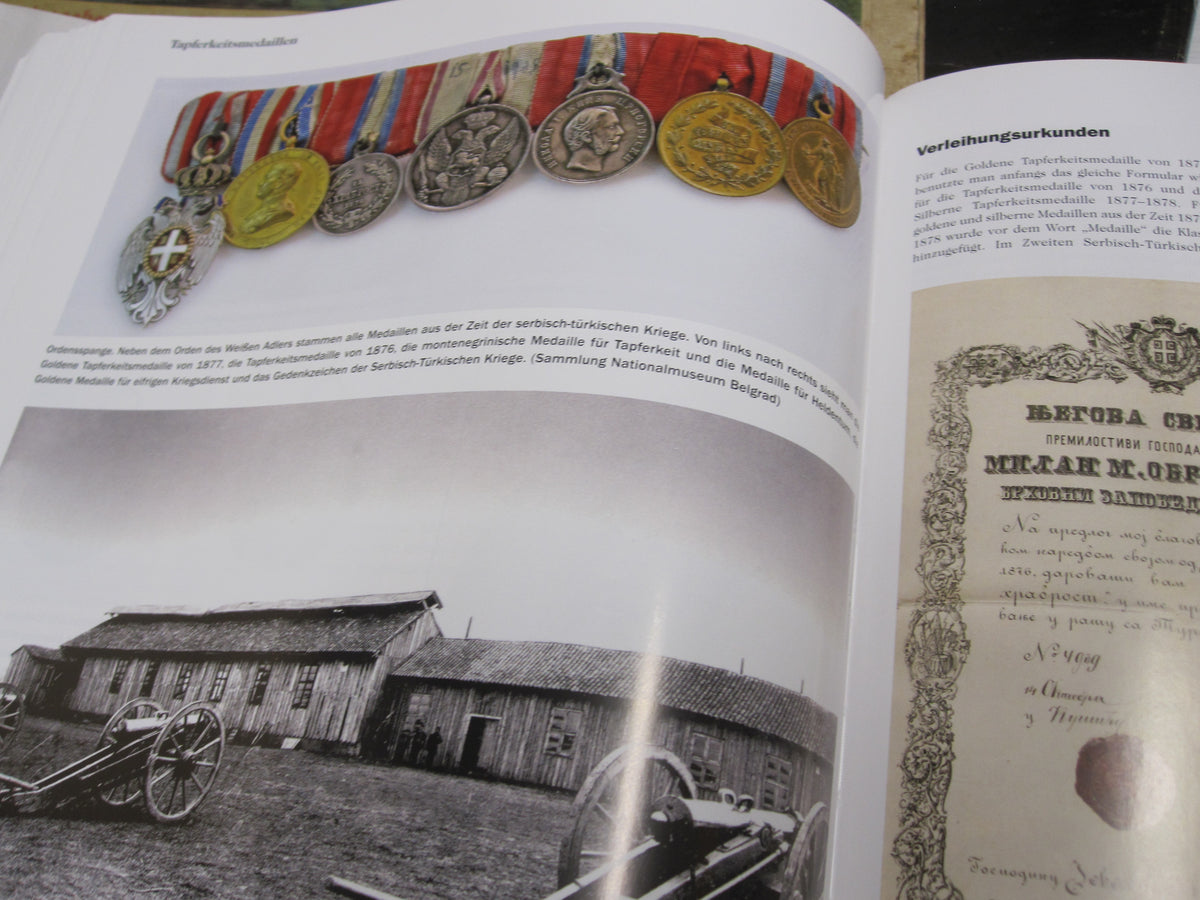 Buch Serbische und jugoslawische Orden und Ehrenzeichen von 1859 bis 1941