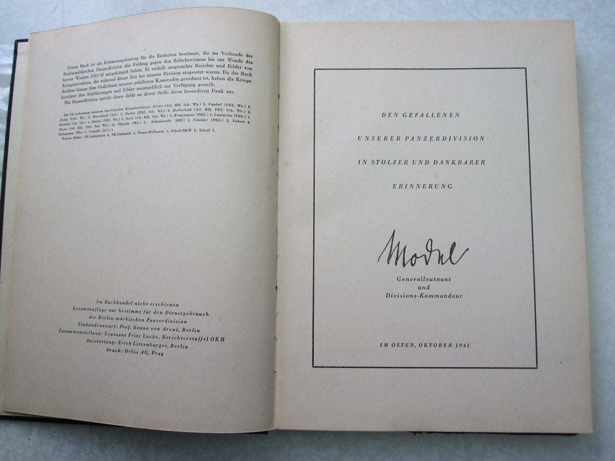 Buch Panzerkeil im Osten / Panzertruppe