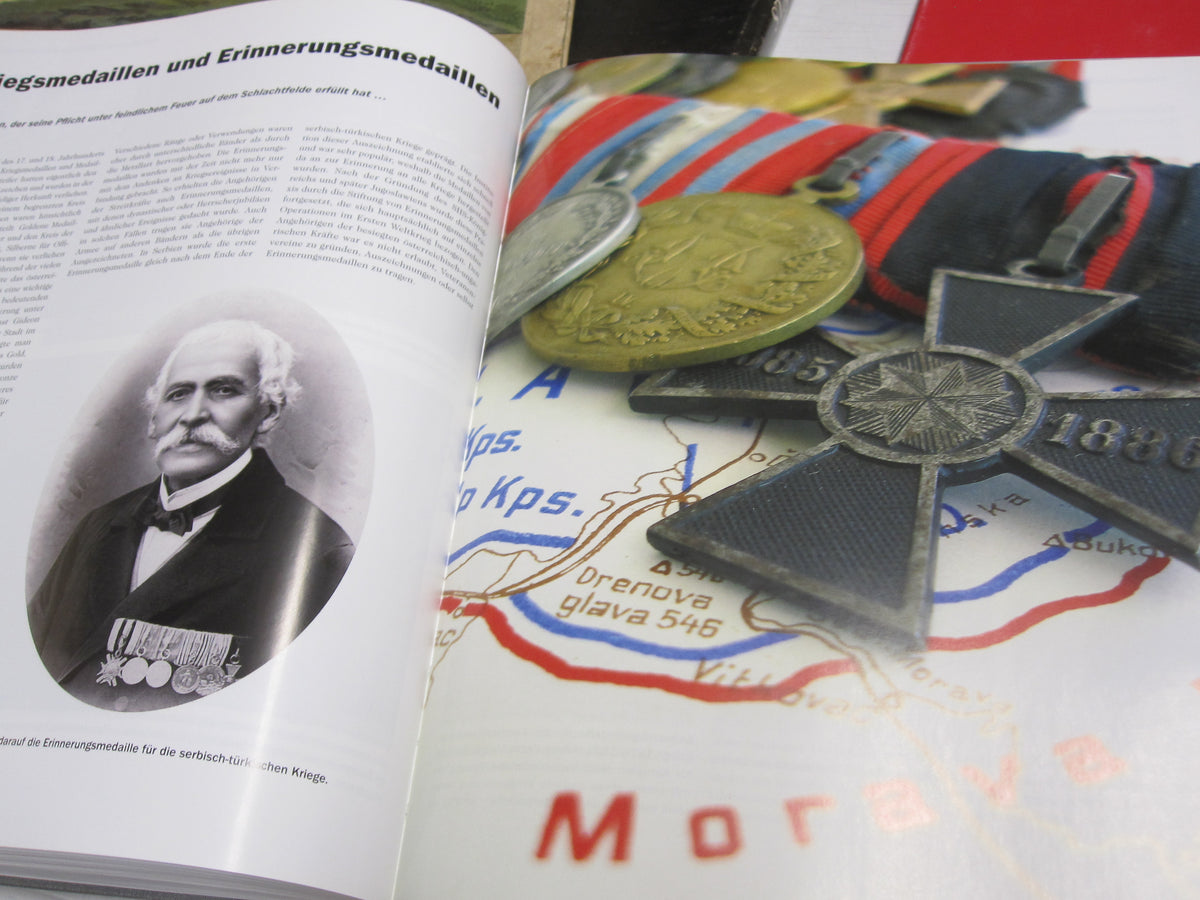 Buch Serbische und jugoslawische Orden und Ehrenzeichen von 1859 bis 1941