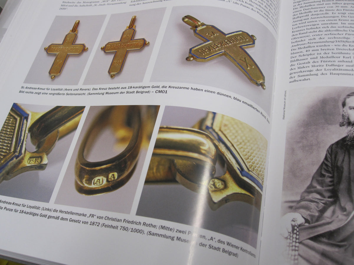 Buch Serbische und jugoslawische Orden und Ehrenzeichen von 1859 bis 1941