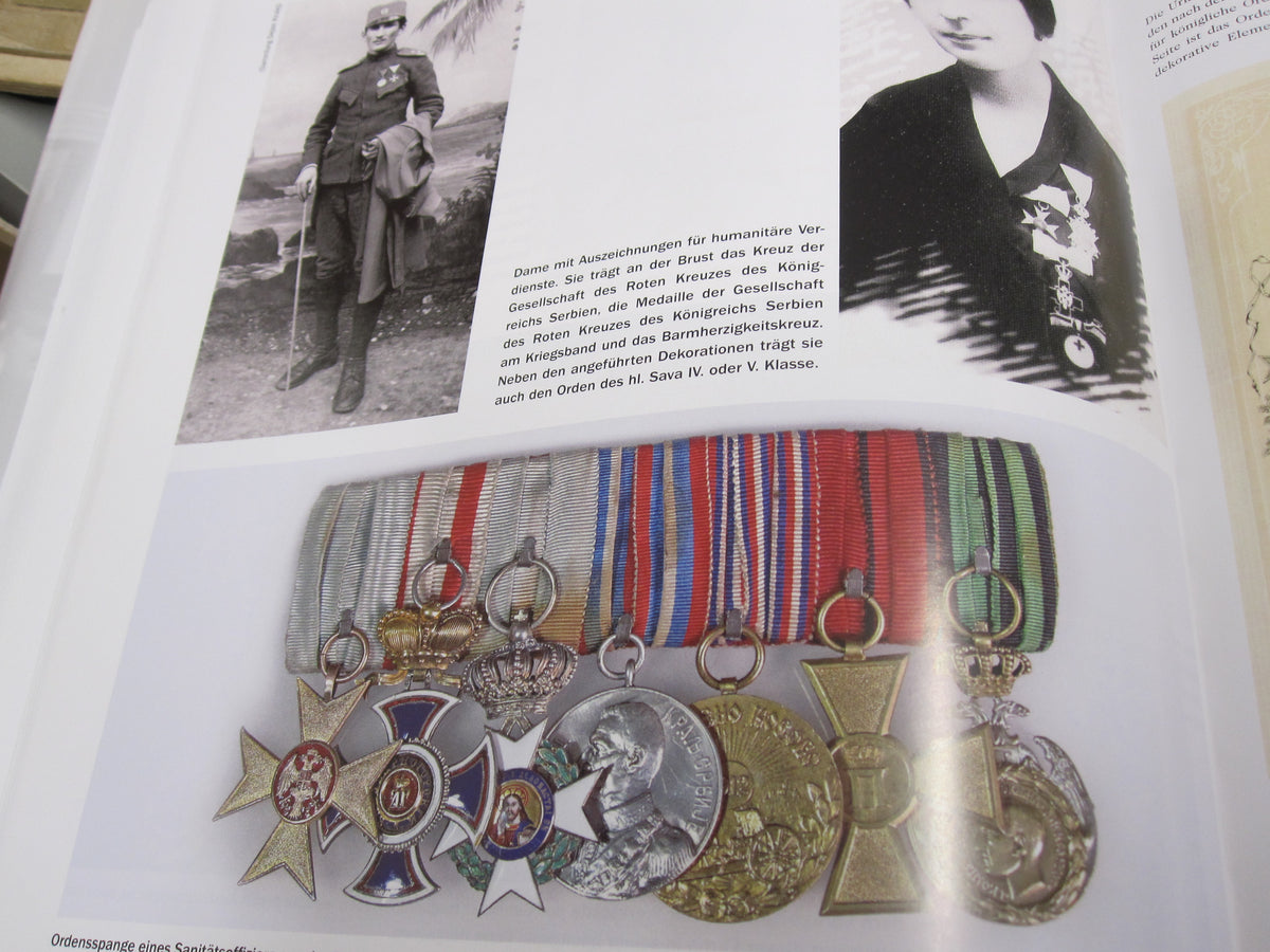 Buch Serbische und jugoslawische Orden und Ehrenzeichen von 1859 bis 1941