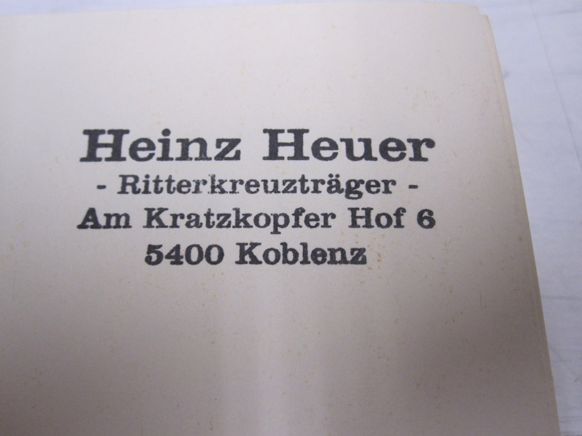 Altes Buch Die Träger des Ritterkreuz des Eisernen Kreuz