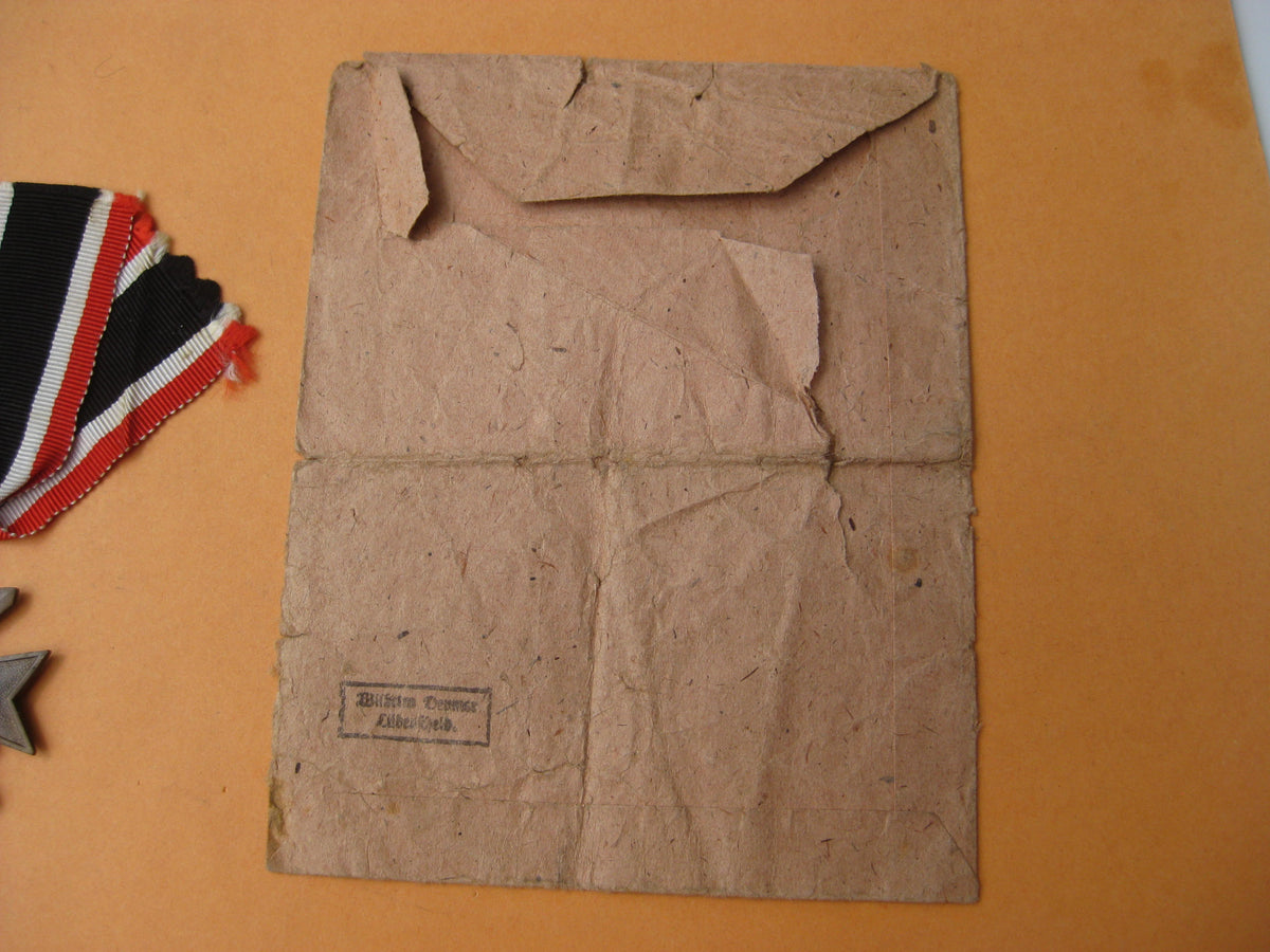 Kriegsverdienstkreuz 2.Klasse mit Schwertern (KVK2/39) in Verleihungstüte Mint Condition