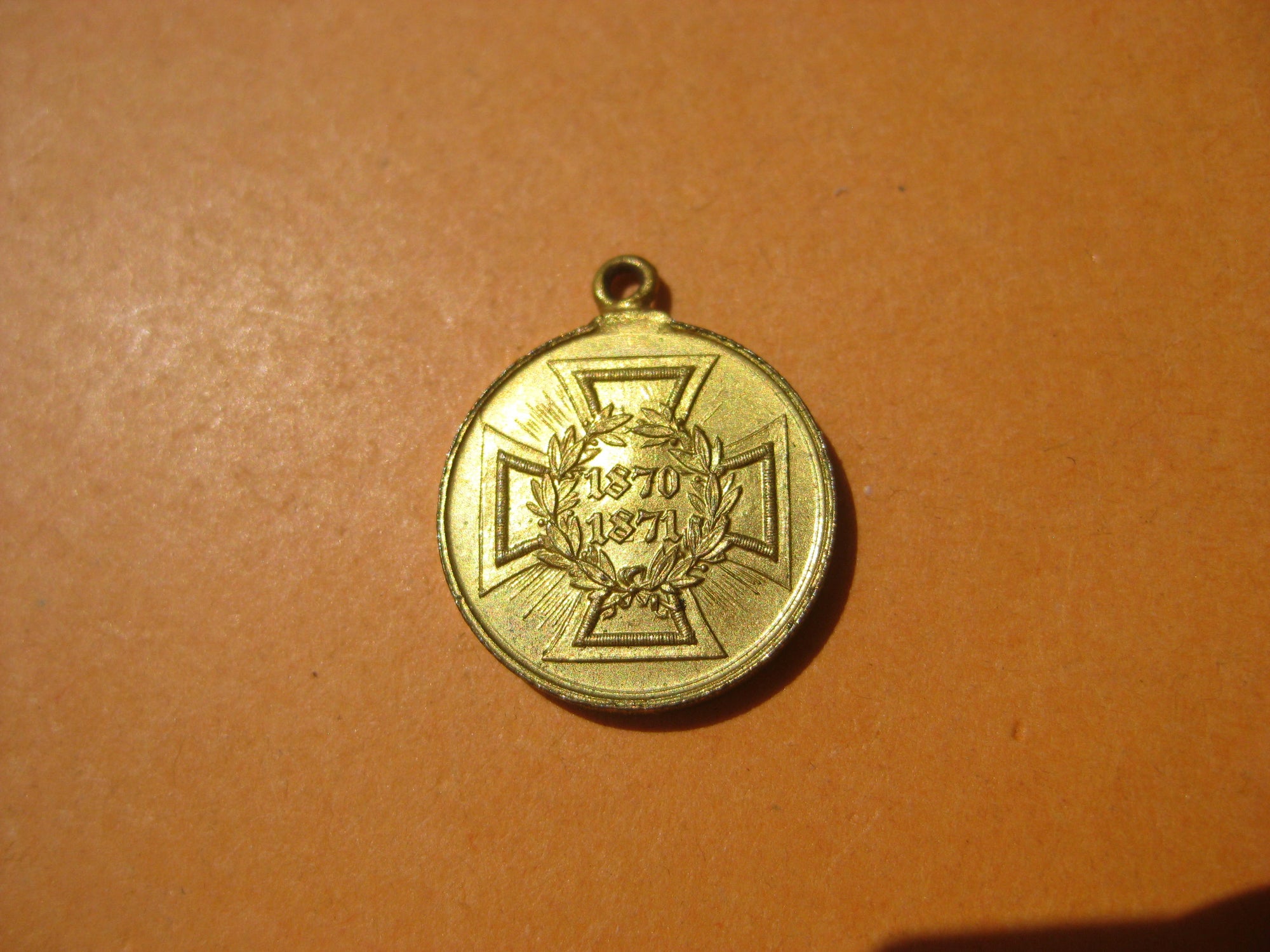 H.W.       Miniatur Medaille 1870/71 Kriegserinnerungsmedaille Orden Kaiserreich