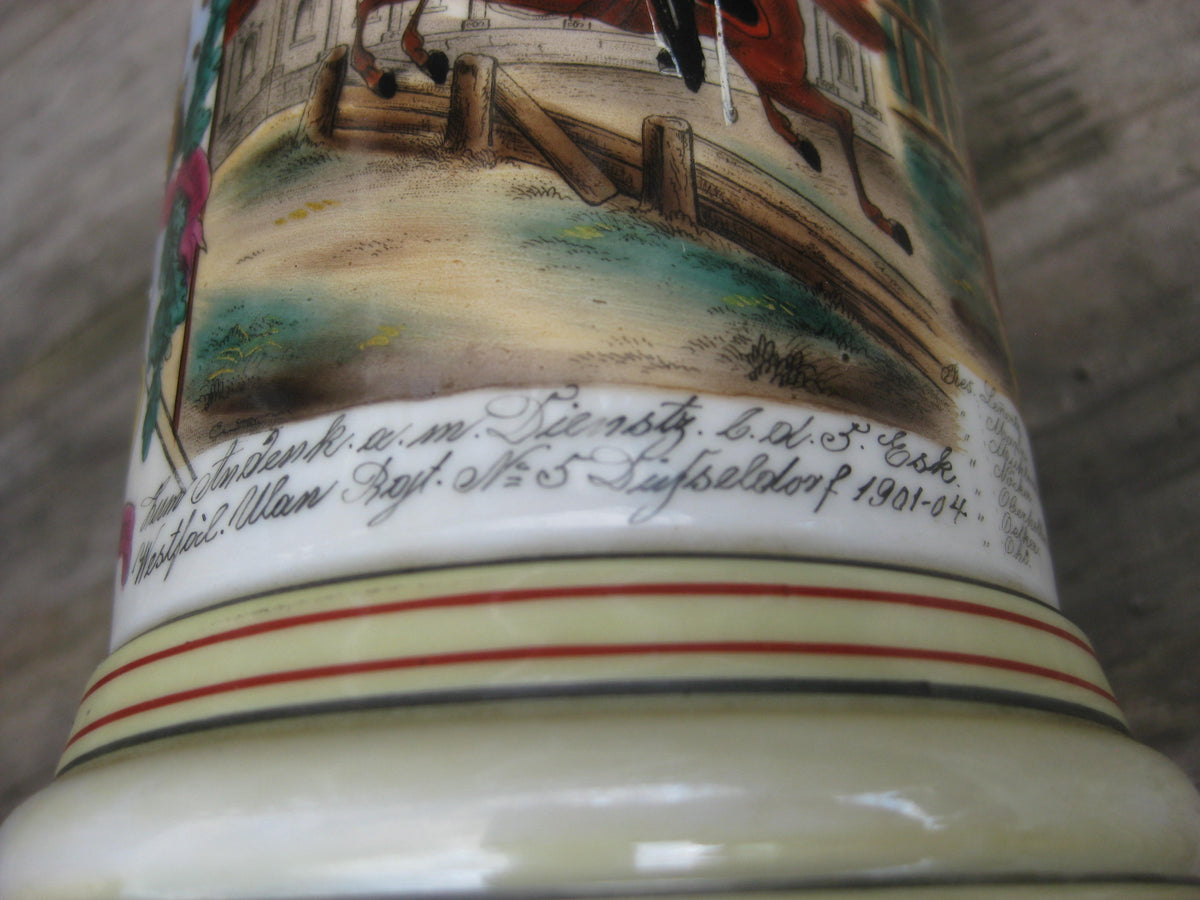Reservistenkrug westfälisches Ulanen Regiment Nr. 5 in Düsseldorf 1901 - 1904