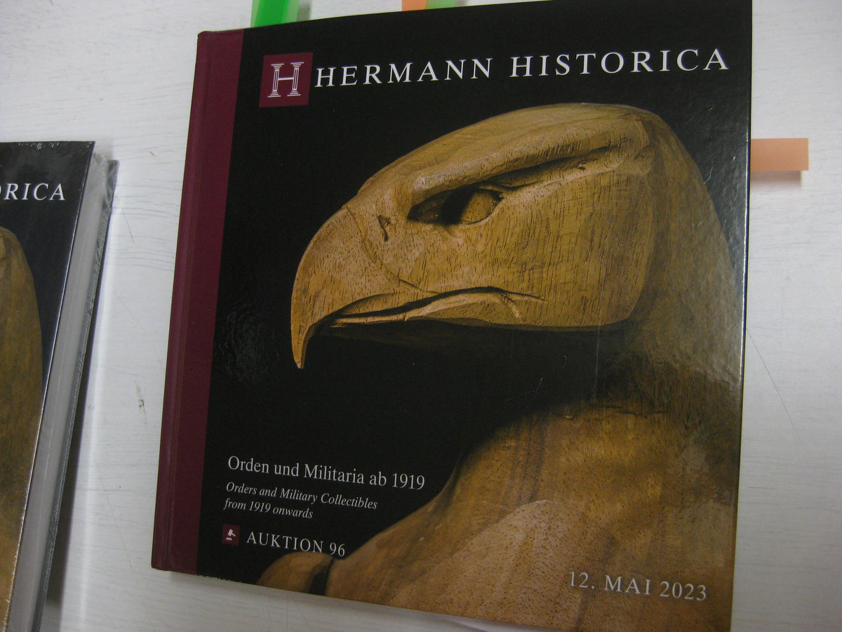 Auktionskatalog Ordenskatalog Hermann Historica Orden und Militaria ab 1919