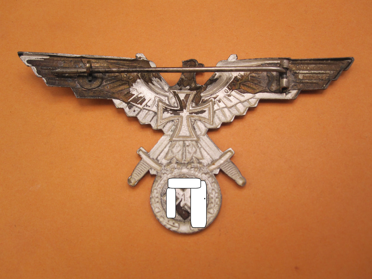 H.W.  -   -  Großer Brustadler zur Uniform des deutscher Soldatenbund (DSB) / Kriegerbund (DRKB)