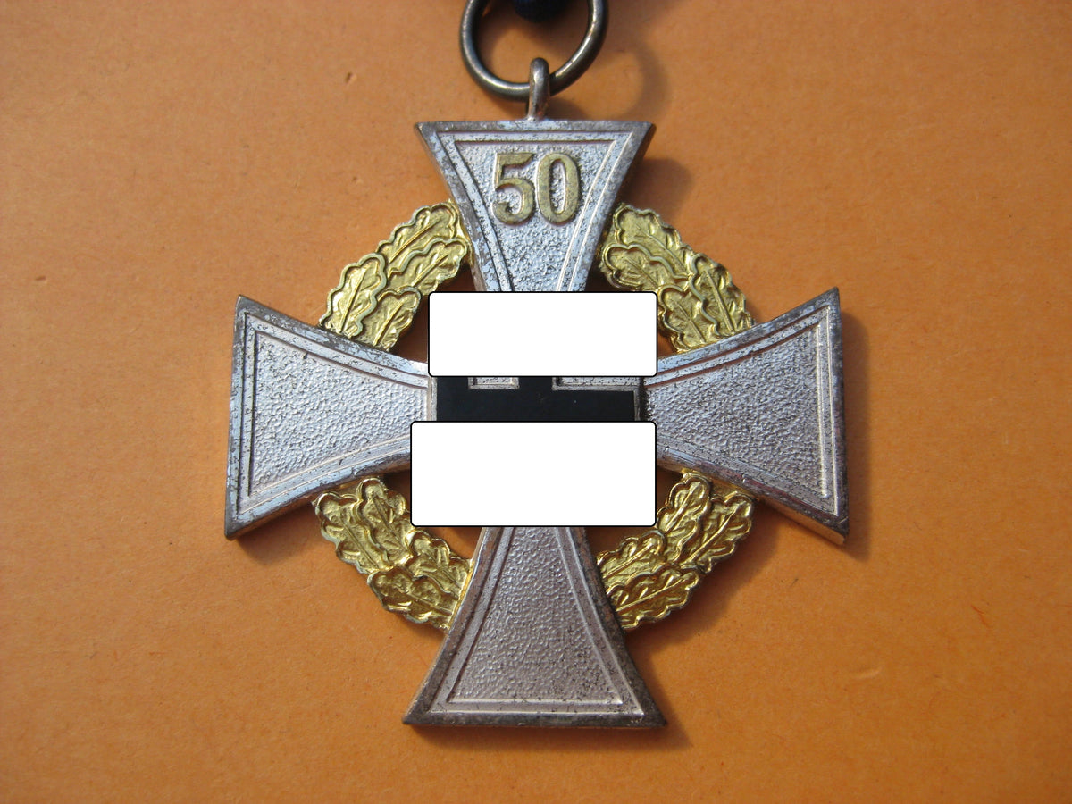H.W.   -  -   SONDERSTUFE  Treudienst Ehrenzeichen für 50 Jahre