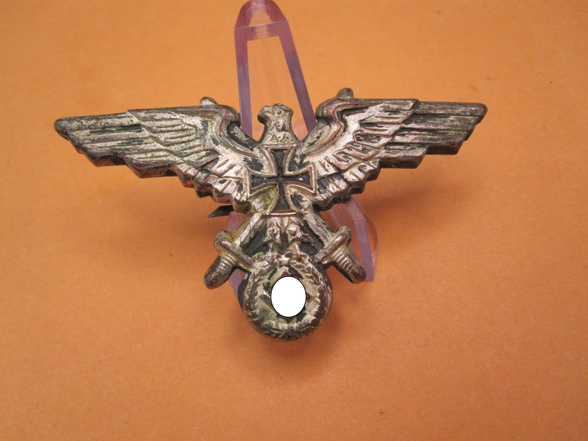 H.W.  -   -  Großer Mützenadler zur Uniform des deutscher Soldatenbund (DSB) / Kriegerbund (DRKB)