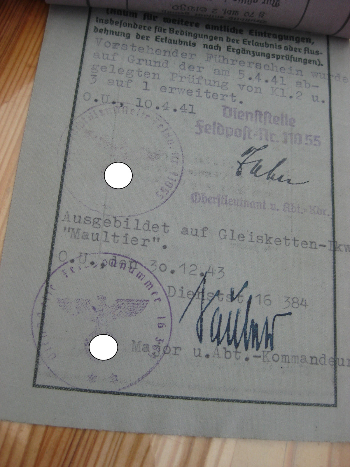 Nachlass Deutsches Kreuz in Gold Soldbuch Dokumente von Alfons B. Panzertruppe Sturmartillerie Panzerjäger Sturmgeschützkommandant