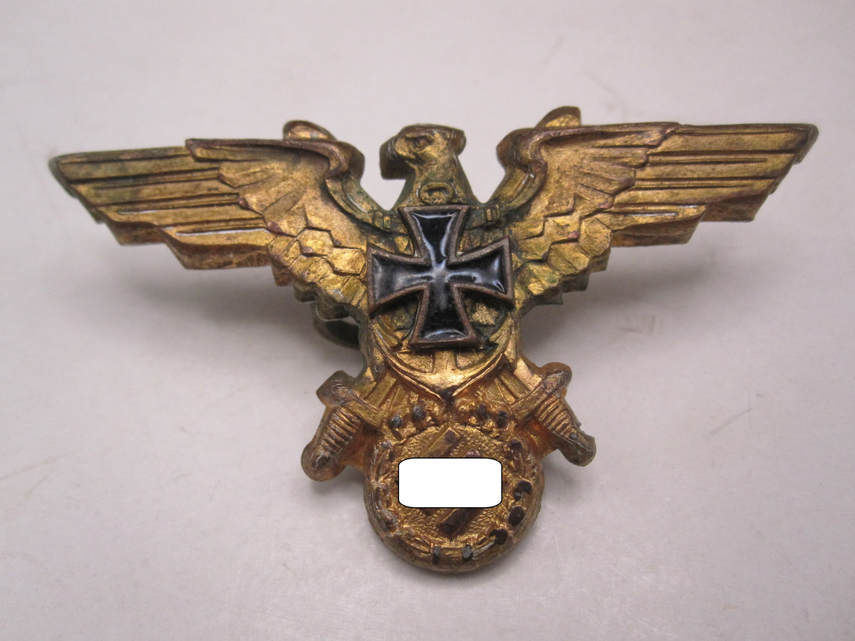 H.W.  -   -  Großer Mützenadler zur Uniform des MARINEBUND ( NSDMB ) deutscher Soldatenbund (DSB) / Kriegerbund (DRKB)