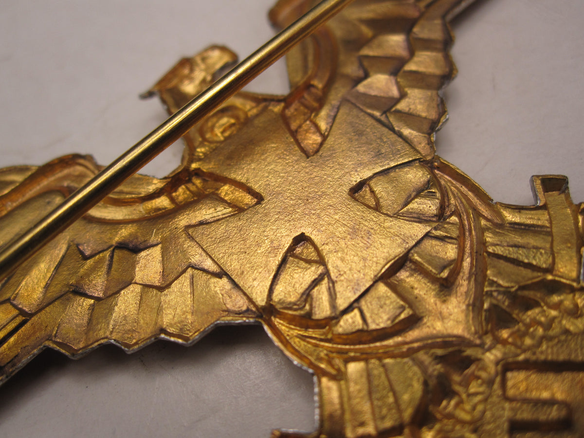 H.W.  -   -  Großer Brustadler zur Uniform des MARINEBUND ( NSDMB ) deutscher Soldatenbund (DSB) / Kriegerbund (DRKB)