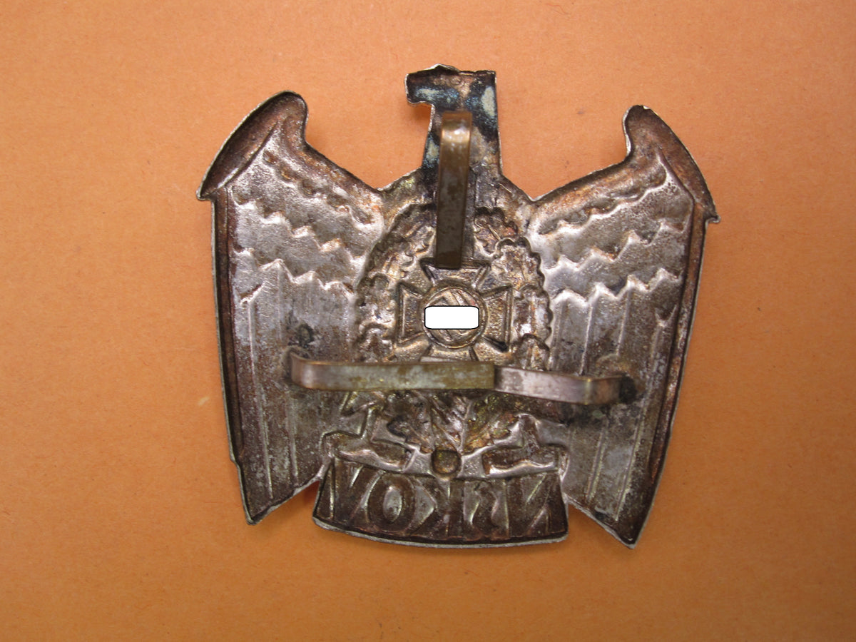 H.W.  -   -   Mützenadler zur Schirmmütze des Kriegerbund (NSKOV) 3.Reich Hoheitsadler  Mint Condition)