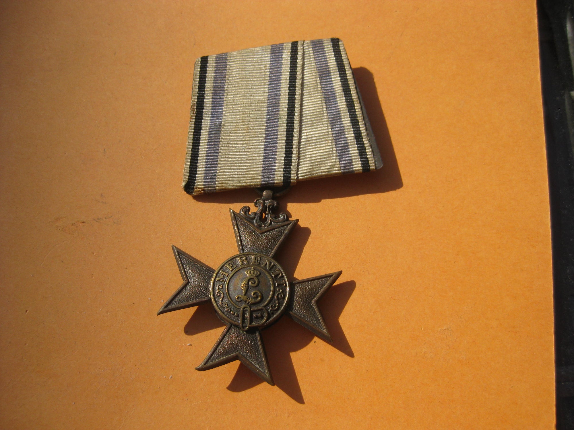 H.W.        BAYERN Königreich bayrisches Militärverdienstkreuz 3.Klasse  (MVK) 1866-1918