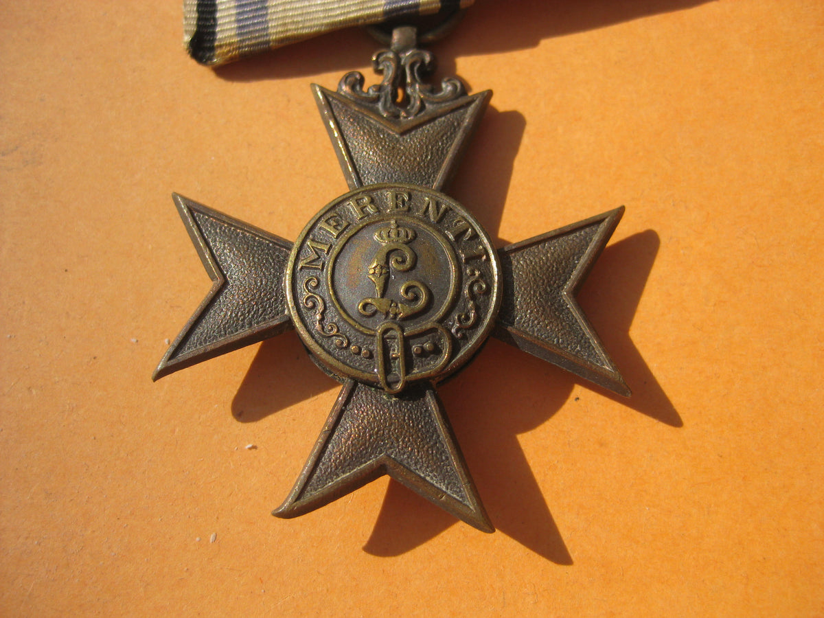 H.W.        BAYERN Königreich bayrisches Militärverdienstkreuz 3.Klasse  (MVK) 1866-1918