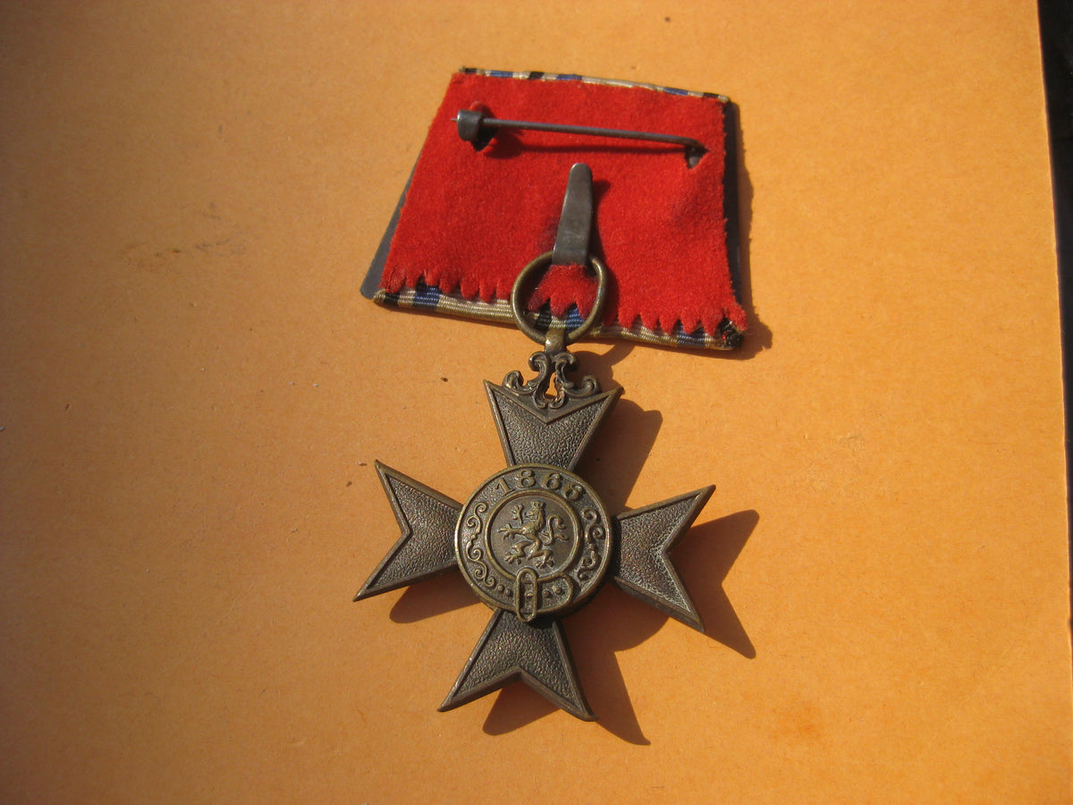 H.W.        BAYERN Königreich bayrisches Militärverdienstkreuz 3.Klasse  (MVK) 1866-1918