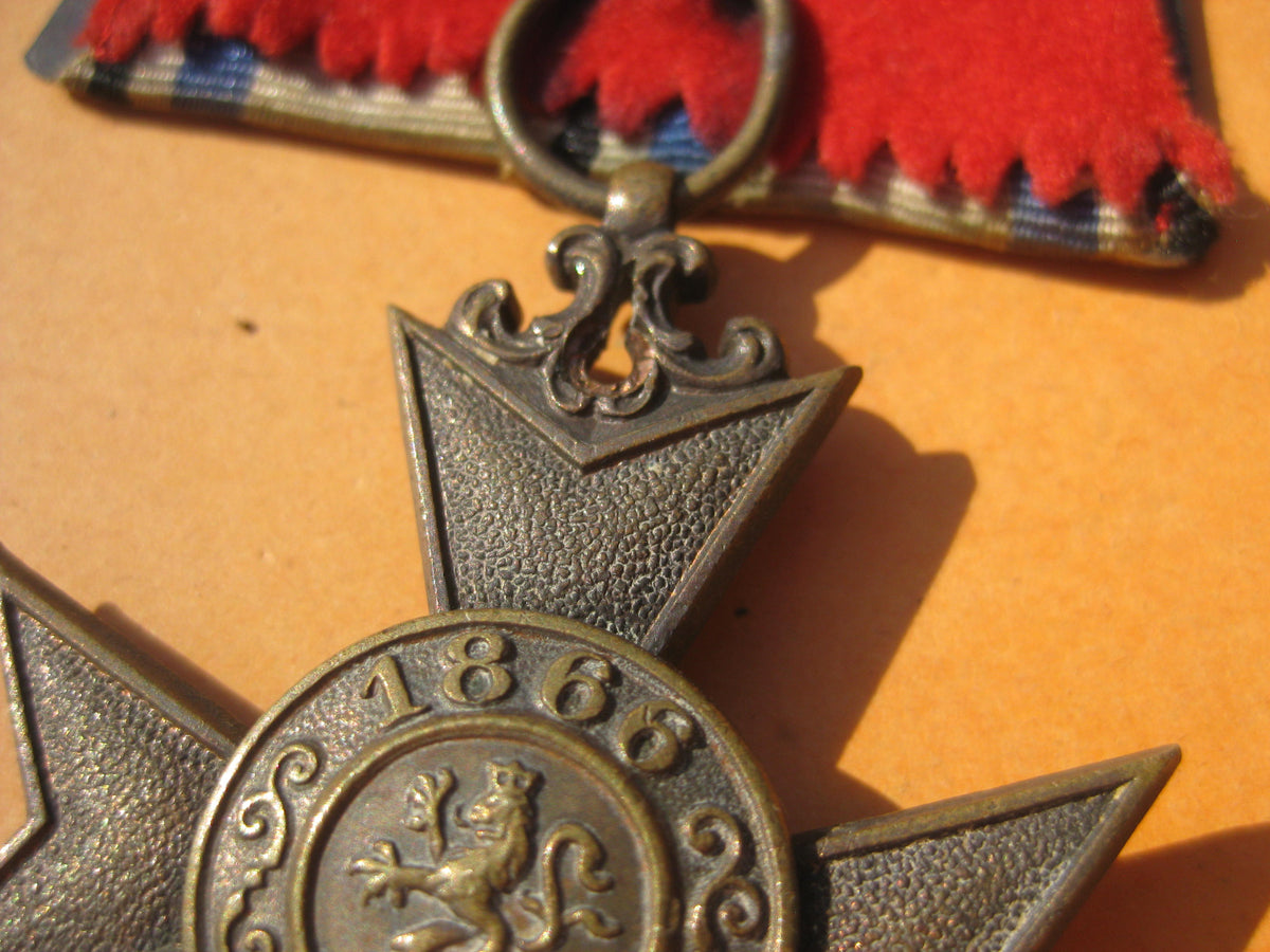 H.W.        BAYERN Königreich bayrisches Militärverdienstkreuz 3.Klasse  (MVK) 1866-1918