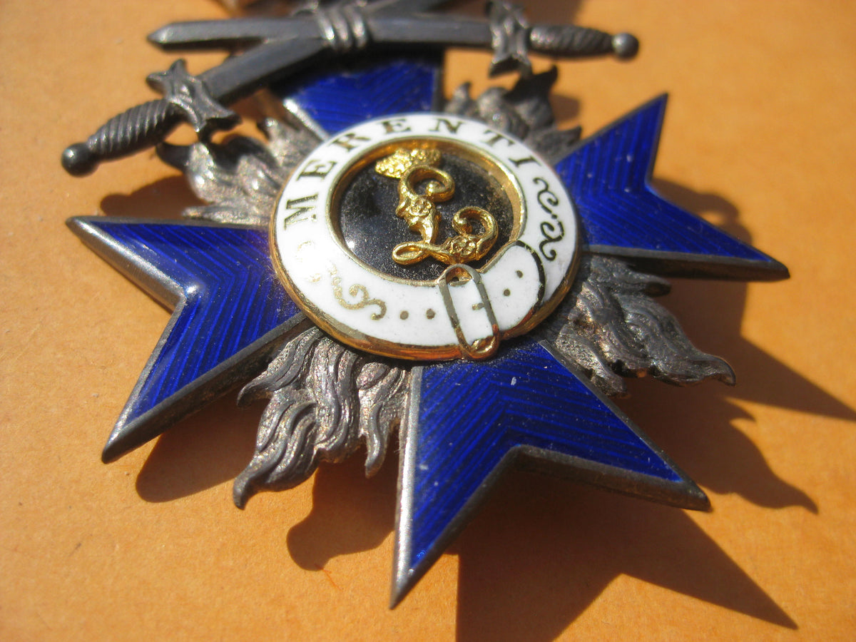 Bayern Militärverdienstorden 1866 - 1918 MVO 4.Klasse mit Schwertern
