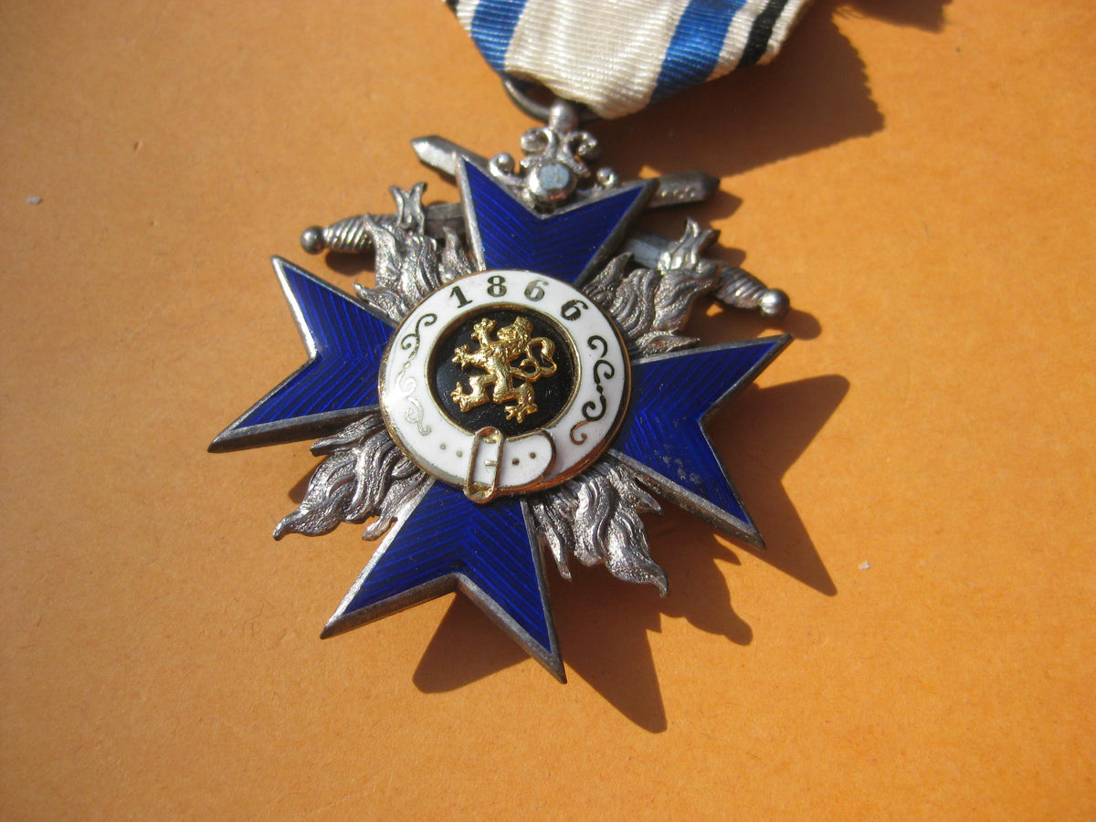 Bayern Militärverdienstorden 1866 - 1918 MVO 4.Klasse mit Schwertern
