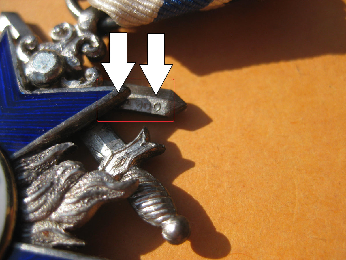 Bayern Militärverdienstorden 1866 - 1918 MVO 4.Klasse mit Schwertern