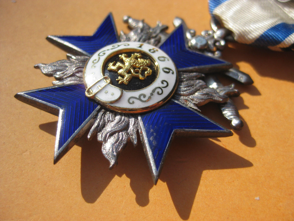 Bayern Militärverdienstorden 1866 - 1918 MVO 4.Klasse mit Schwertern