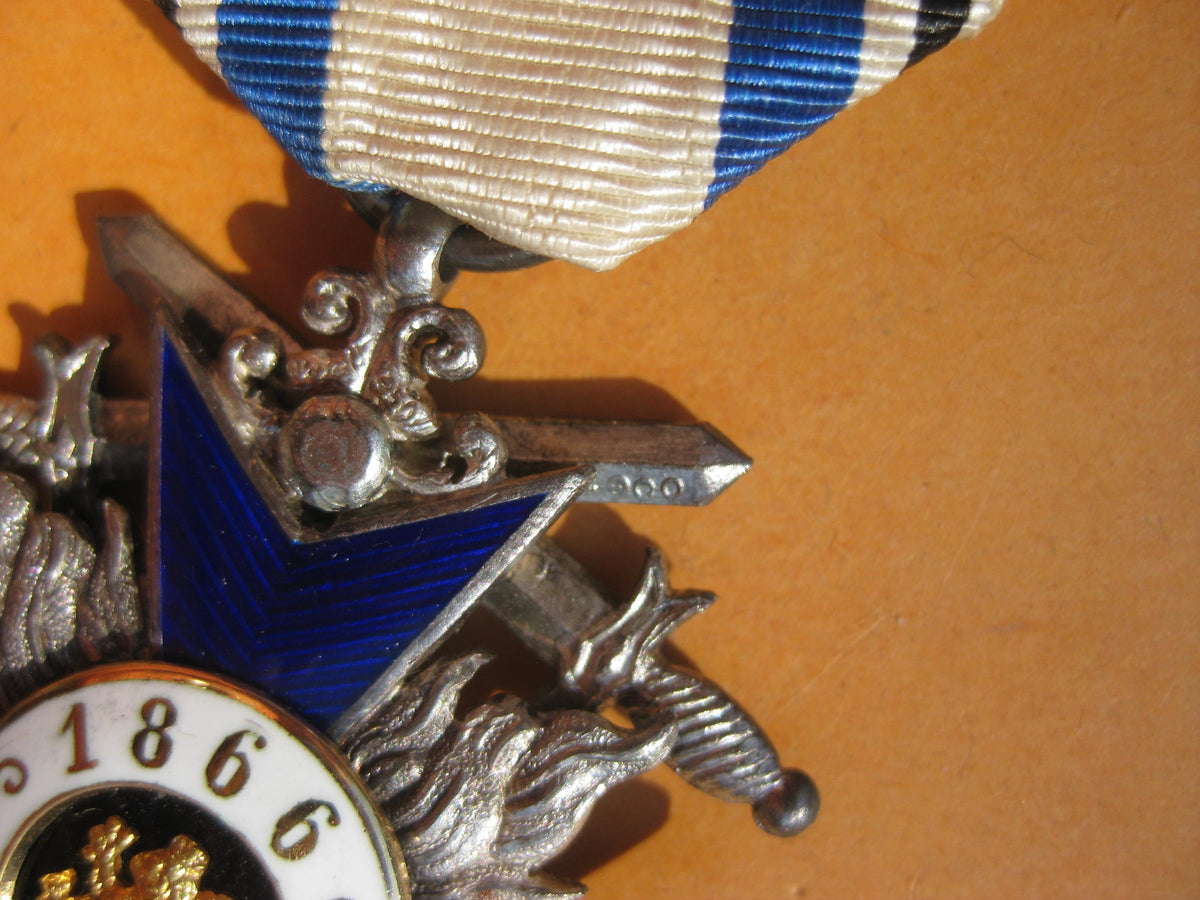 Bayern Militärverdienstorden 1866 - 1918 MVO 4.Klasse mit Schwertern
