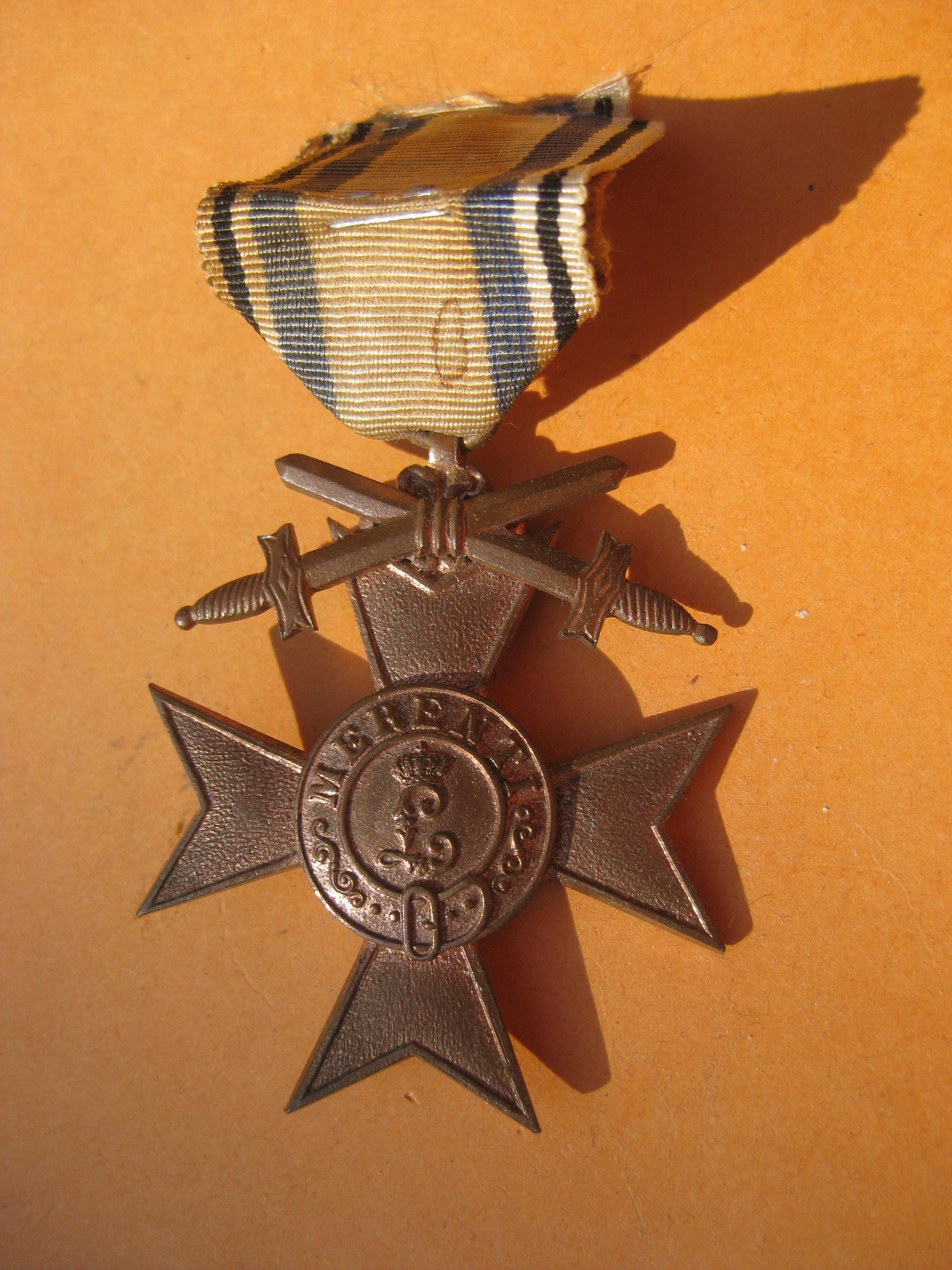 H.W. BAYERN Königreich bayrisches Militärverdienstkreuz 3.Klasse mit Schwertern (MVK) 1913-1918