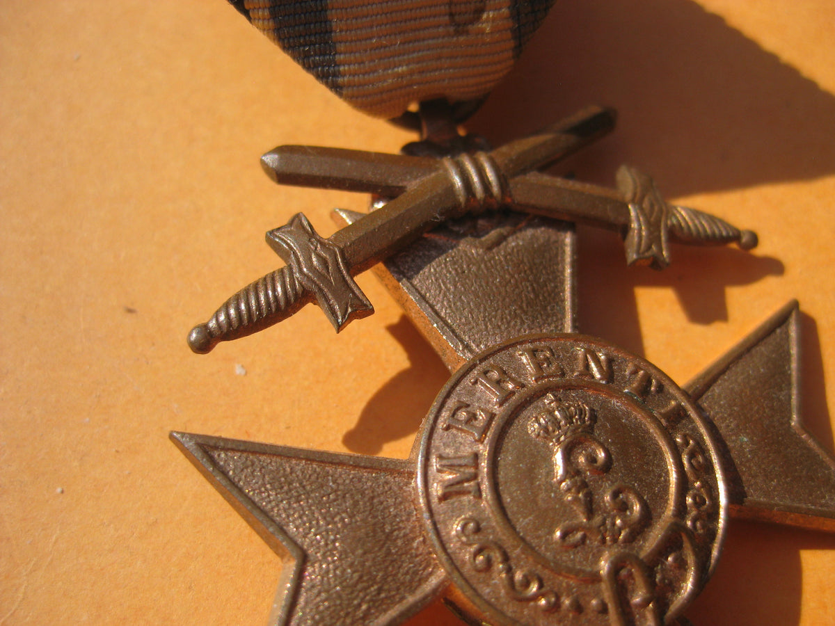 H.W. BAYERN Königreich bayrisches Militärverdienstkreuz 3.Klasse mit Schwertern (MVK) 1913-1918