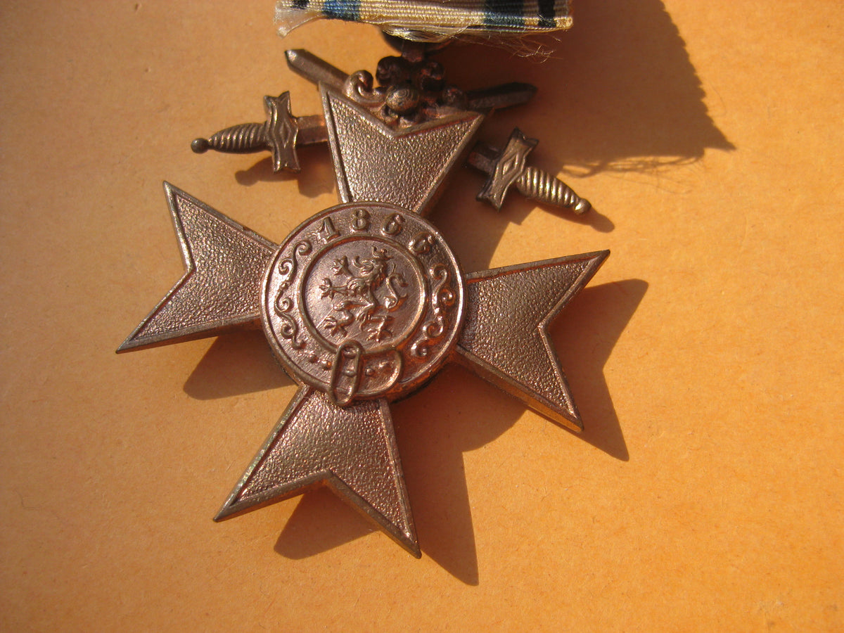 H.W. BAYERN Königreich bayrisches Militärverdienstkreuz 3.Klasse mit Schwertern (MVK) 1913-1918