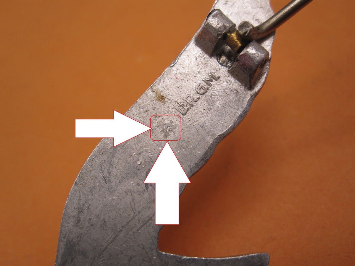 H.W.  -   -  Großer Brustadler zur Sommeruniform der deutschen Luftwaffe