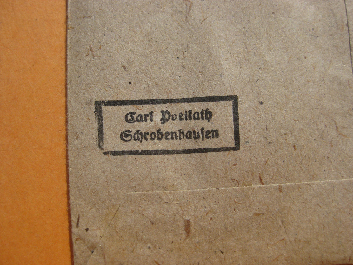 Schutzwallmedaille Deutsches Schutzwall Ehrenzeichen Hersteller: Carl Poelath Mint Condition