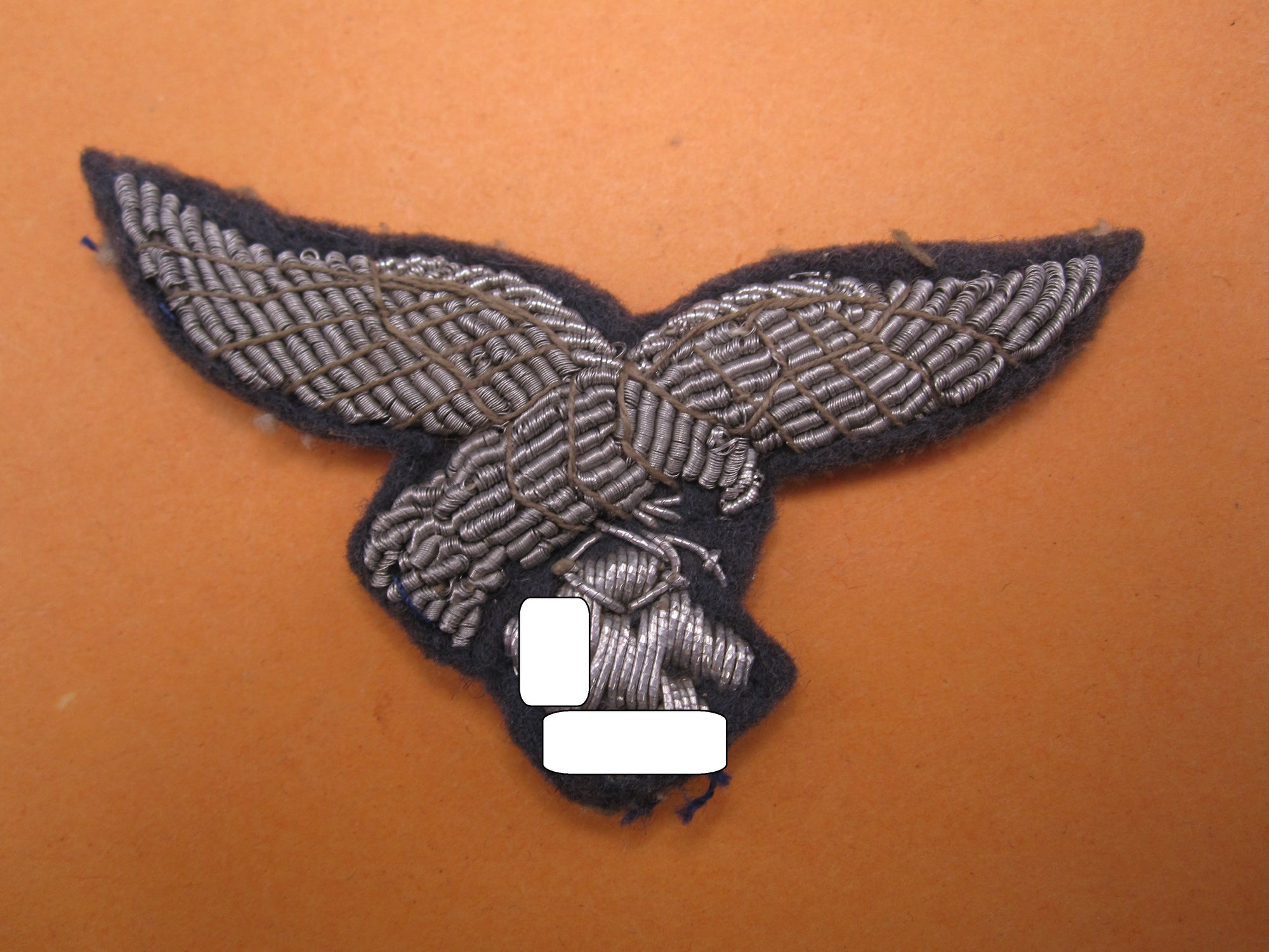 H.W.  -   -  Mützenadler der deutschen Luftwaffe 1. Modell