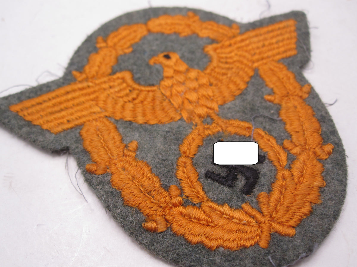 H.W.  -  -  Gendarmerie Ärmeladler Polizei