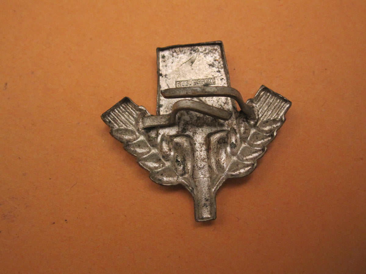 H.W.  -  -  Mützenabzeichen RAD freiwilliger Arbeitsdienst (FAD)