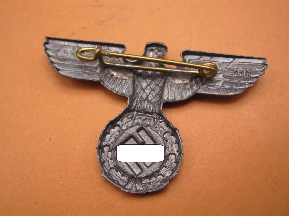 H.W.  -  -  SET Mützenadler &amp; Eichenlaubkranz für Reichspost Mint Condition