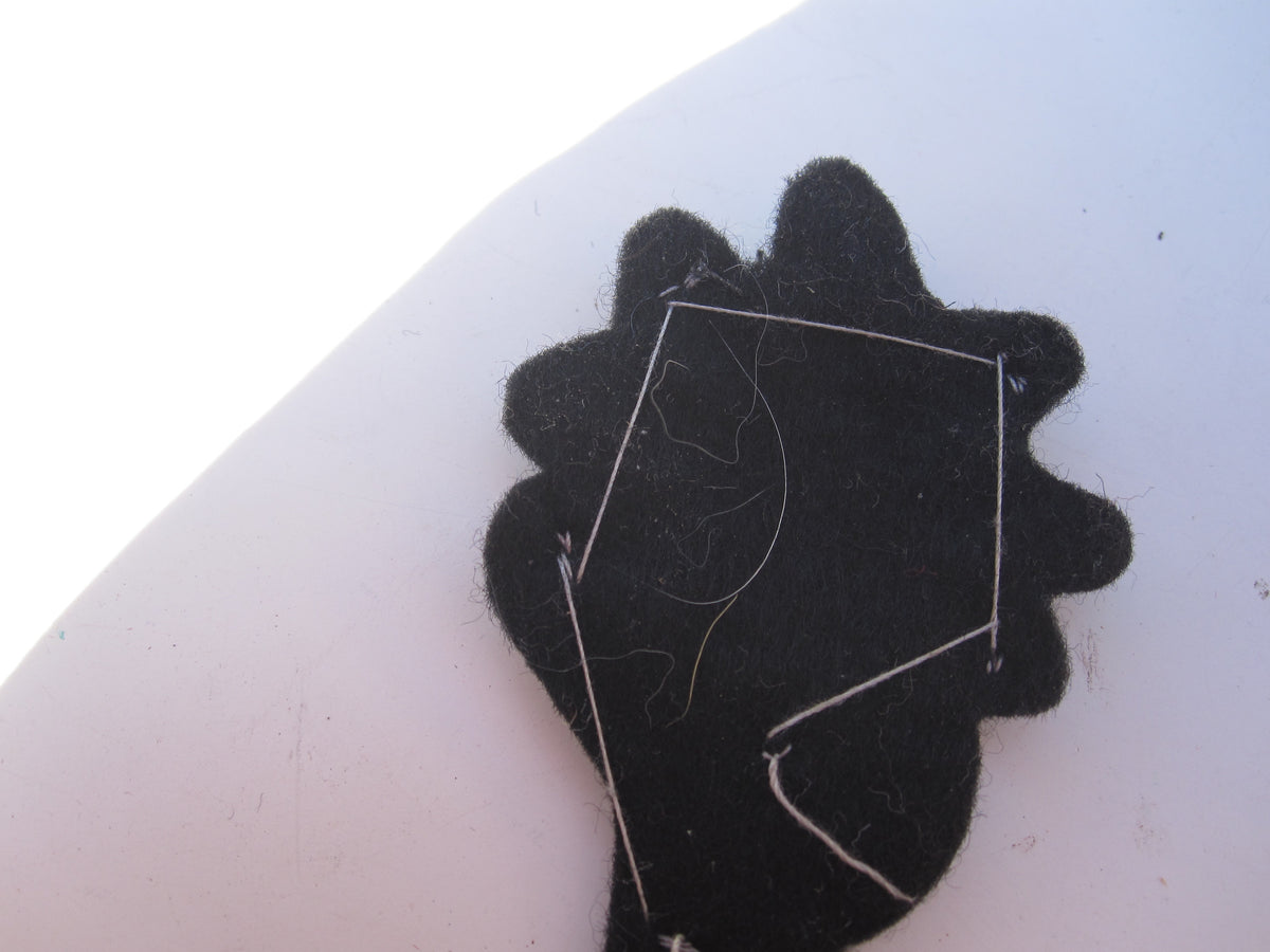 ORIGINALES  SS - Edelweiss für die Bergmütze SS-Gebirgsjäger Effekten der Schutzstaffel 1000% alt und ORIGINAL